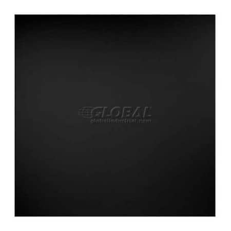 Acoustic Ceiling Products Genesis Smooth Pro PVC Ceiling Tile, Waterproof & Washable, 2'L X 2'W, Satin Black - 12/Case 740-07